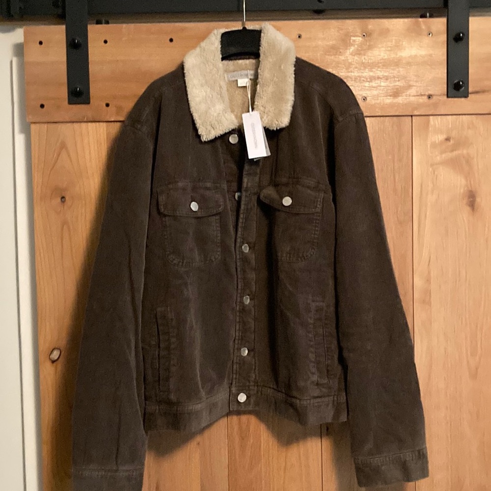 Outerknown Paz Cord Trucker Jacket NWT Size L